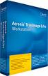 Acronis� True Image Echo Workstation